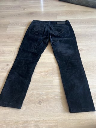 Pantalones Escada Algodón Negro Talla 38