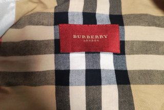 Chaqueta Burberry Mujer Talla M Blanca Dorada