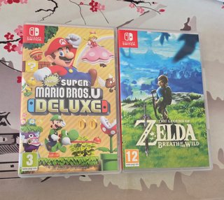 Super Mario Bros Deluxe y Zelda Breath of the Wild