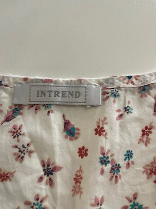 INTREND Gonna Floreale Taglia Unica