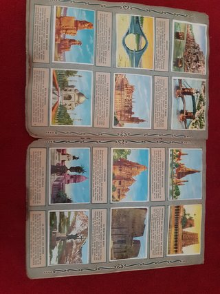 Album cromos Maravillas del mundo 1956