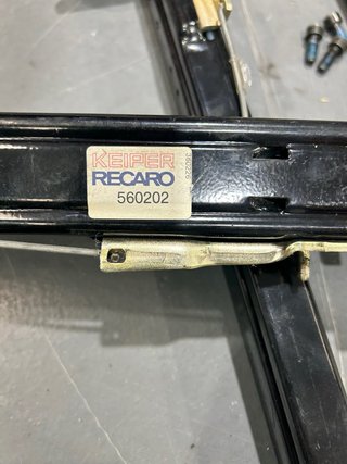 Guías Base Asiento Recaro Porsche