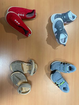 Lote Zapatos Niña Talla 23