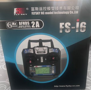 Emisora FlySky FS-i6 + Cable Simulador PC