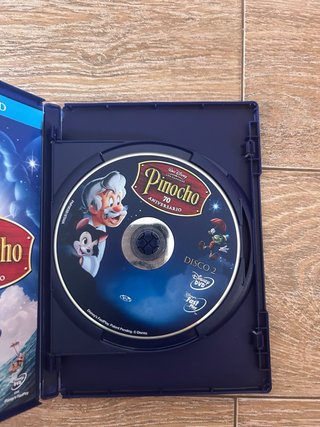 DVD Pinocho 70 Aniversario Edición Platino