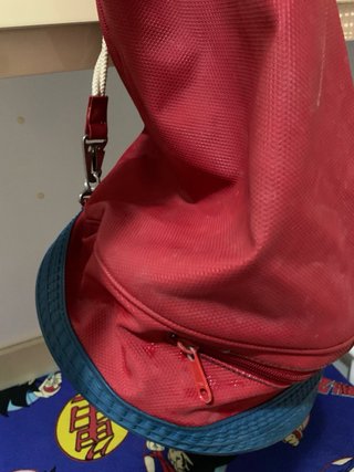 Trussardi sacca rossa e blu