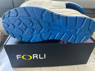 Zapatos de Seguridad Forli Blancos y Azules