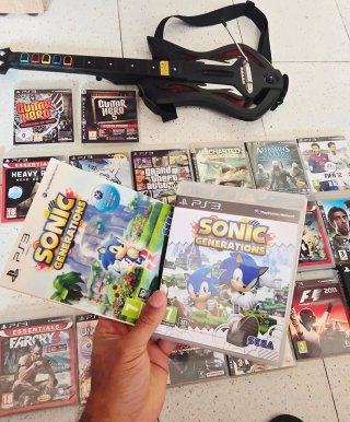 Lote Juegos PS3 Guitar Hero y más