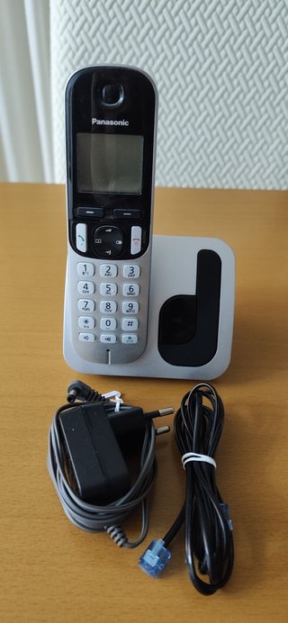 Teléfono Inalámbrico Panasonic Negro