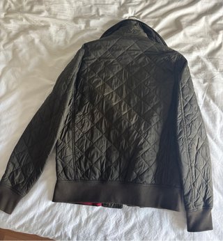 Abrigo Barbour acolchado verde