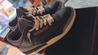 Jordan 3 A Ma Maniere Beige/Negro