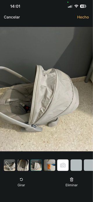 Silla de coche para bebé