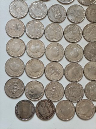 Lote de monedas corona sueca