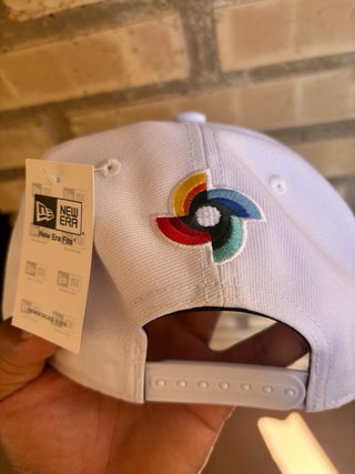 Gorra WBC 2026 New Era Blanca