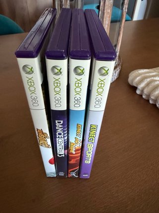 Lote 4 Juegos Xbox 360 Kinect