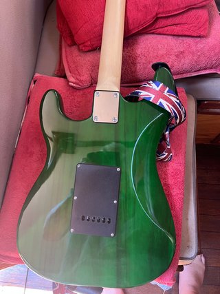 Guitarra Eléctrica Glarry Verde