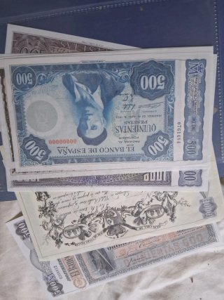 El papel de la Peseta II - Billetes Históricos