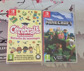 Big Brain Academy y Minecraft para Nintendo Switch