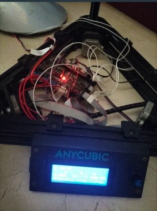 Impresora 3D Anycubic Kossel Linear Plus Negra