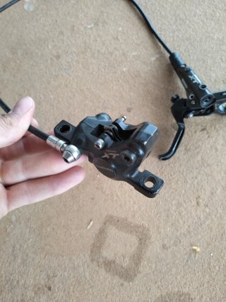 Lote Frenos Shimano SLX y XT Del/Tras
