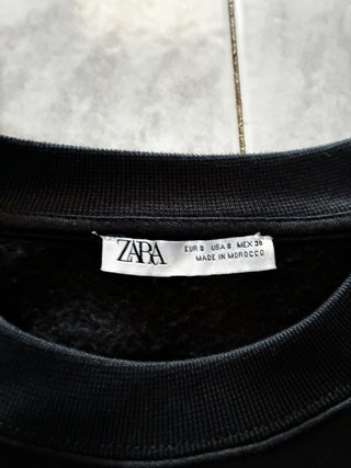 Felpa Zara Nera Shadowy Depths S