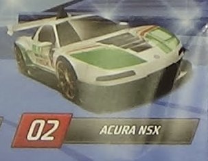 Hot Wheels Acura NSX Mystery model