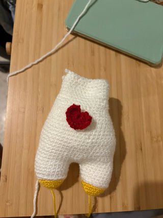 Peluche y Sonajero de pato crochet