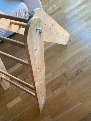 Triangolo Pikler in legno