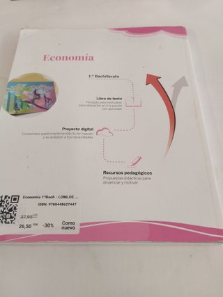 Economía 1ºBach - LOMLOE - 9788448627447