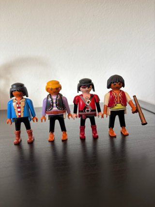 Playmobil Piratas 4 Figuras