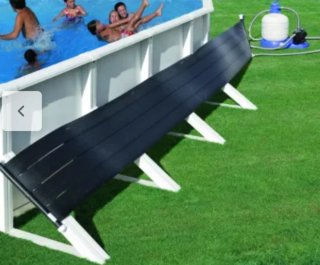 Calentador Solar Piscina Negro