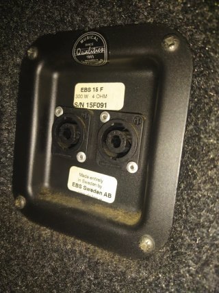 EBS Fafner TD600 Amplificador Bajo + Pantallas