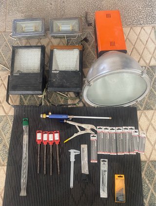 Lote completo ferretería y electricidad