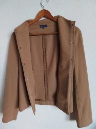Chaqueta mujer"Adolfo Dominguez", marrón, versátil