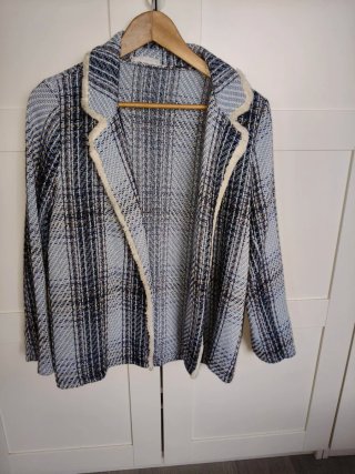 Chaqueta/Americana Tejida Multicolor