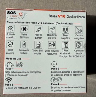 Baliza V16 Geolo.