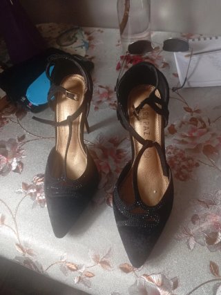 Zapatos de fiesta Marypaz negros talla 37