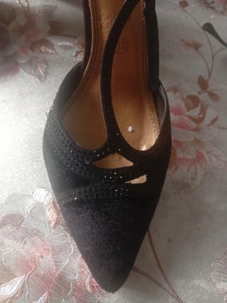 Zapatos de fiesta Marypaz negros talla 37