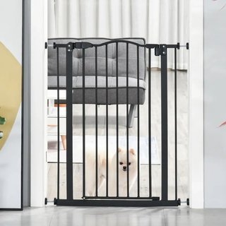 Valla de seguridad negra perros