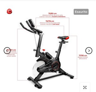 Bicicleta Spinning Your Move Negra