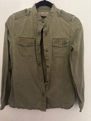 Chaqueta Lucky Brand verde militar