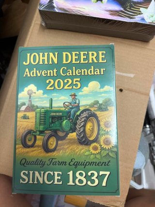 Calendario Adviento John Deere 2025
