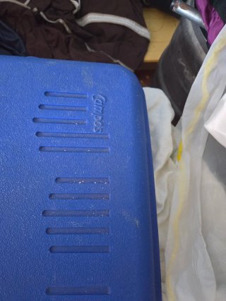 Nevera portátil azul 42L