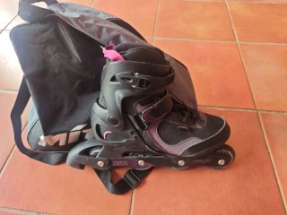Patines en línea Oxelo + mochila