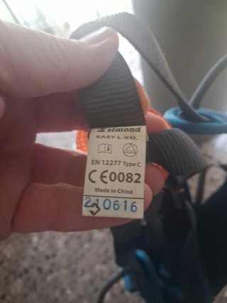 Arnés escalada L-XL