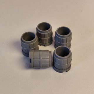 Lego Barili Grigio 5pz