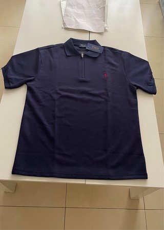 Polo Ralph Lauren Azul Media Cremallera