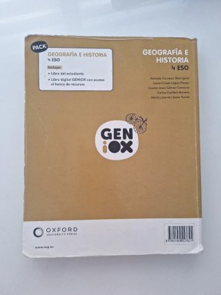 Geografía e Historia 4º ESO. Libro del estudian...