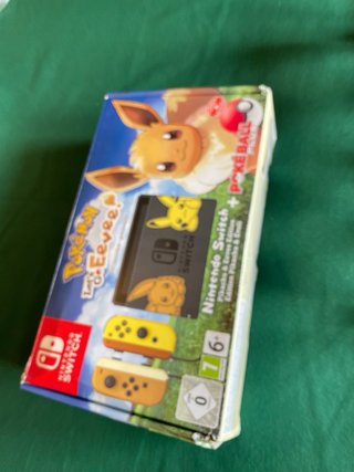 Nintendo Switch Edizione Pikachu solo scatola