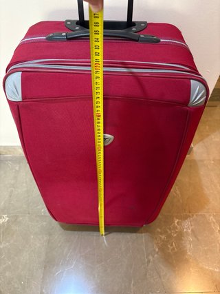 Maleta grande roja